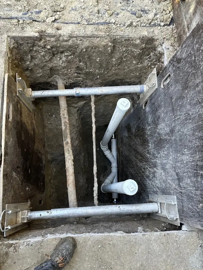 Experienced plumber completing Gas Line Repair work in Sussex